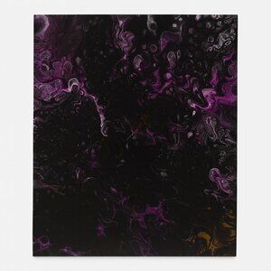 Handmade Abstract Acrylic Pour Painting
